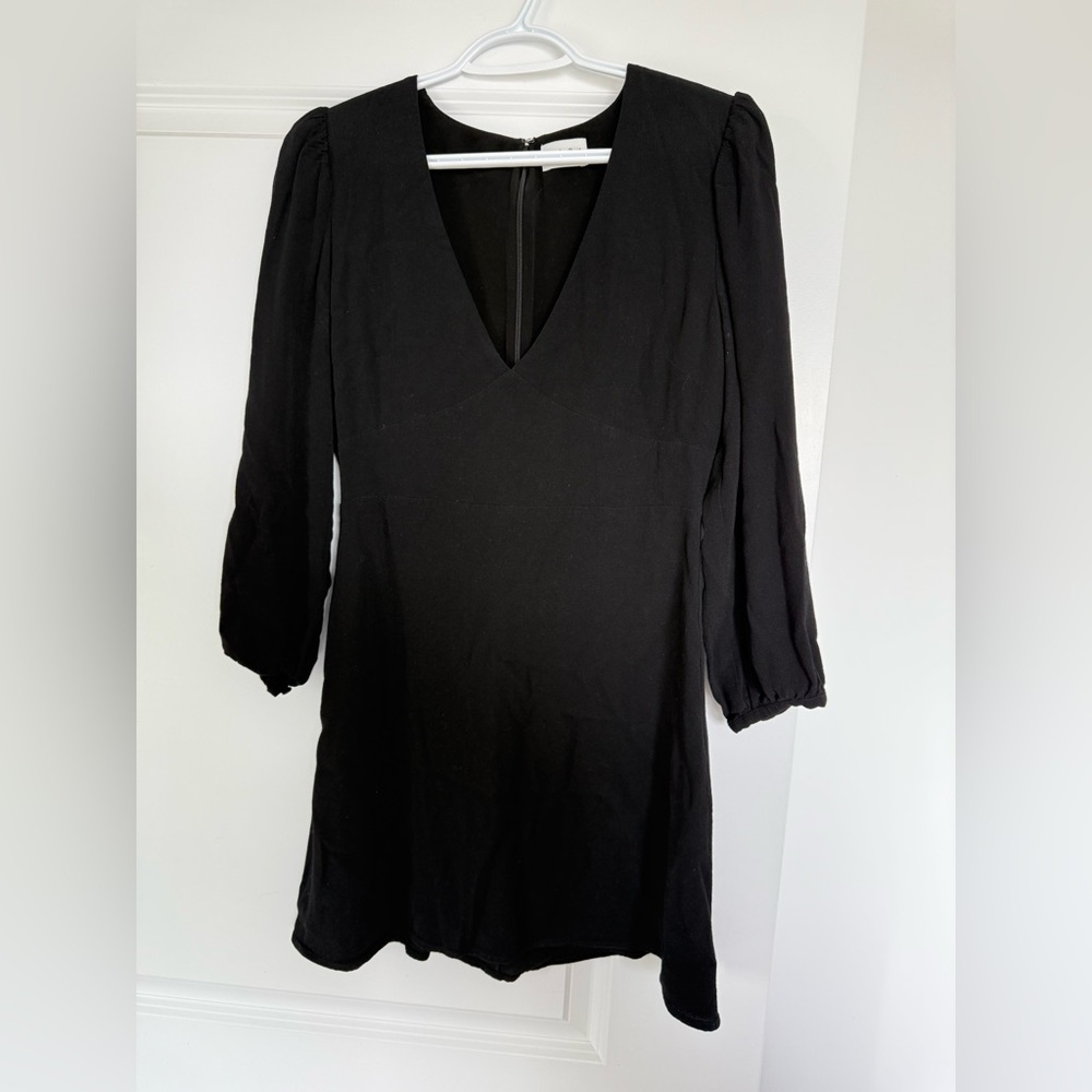 Aritzia Sunday Best Black Dress